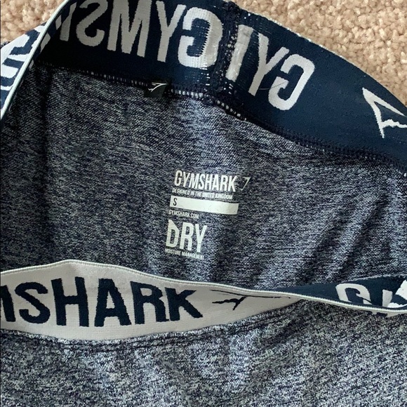 Blue grey Gymshark leggings - Picture 2 of 3